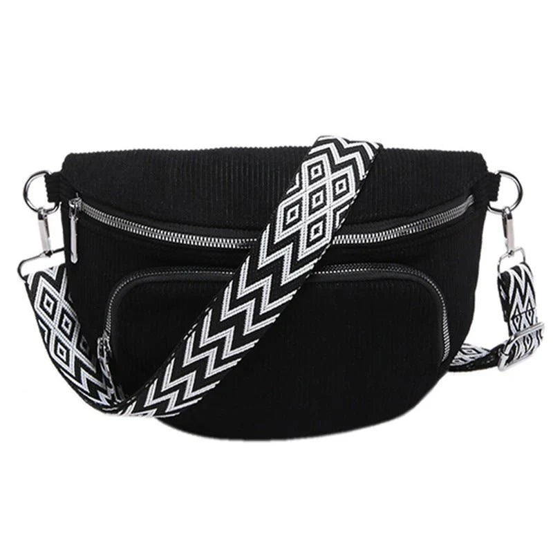 Cross-border Hot Extra Large Waist Bag Chest Bag Large Capacity 34.00 AED